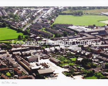 723 - Aerial View - Stone Bridge, Kestor Lane, Little Lane - 2001