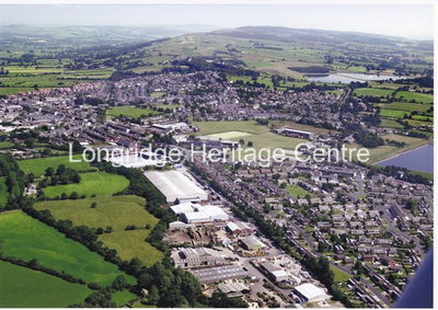 729 - Aerial View - Longridge Fell, Shay Lane - 2001