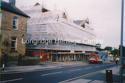 844A - Co-op building - View of main building during building of the flats  - 2005-6