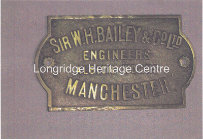 847F - Co-op building - Detail of clock mechanism before and after repairing - Unknown