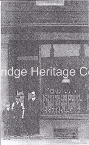 892 - Co-op building - Group of employees outside main building - Unknown