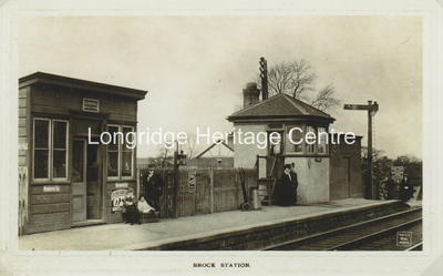 204A - Brock Railway Station - A view of - Unknown