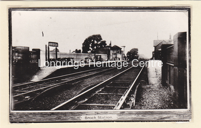 204B - Brock Railway Station - A view of - Unknown