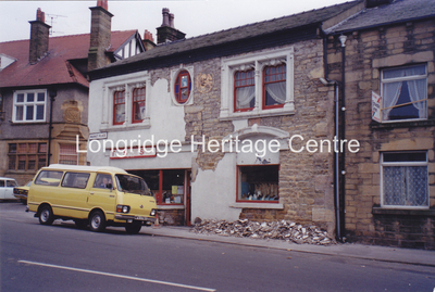 210A - Market Place - No. 17 during building work - 1985