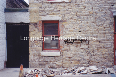 211A - Market Place - No. 17 during building work - 1985
