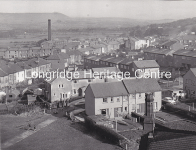 216B - St Paul's Church - A view from the tower towards Victoria Mill - 1969