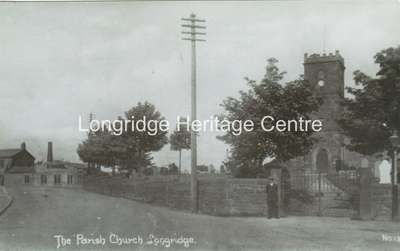 218A - Chapel Hill - View Showing the Parish Church and Houghtons - Unknown
