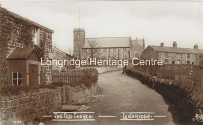 218B - Chapel Brow - Happy Alley View towards Parish Church - 1914