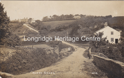 219A - Hurst Green - View over Dean Bridge towards the village - 1914