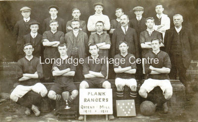 232B - Football Team - Queens Mill Plank Rangers - 1910-11
