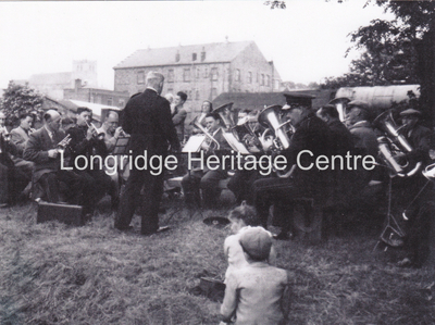 240BB -  - Longridge Band - At Towneley gardens - Unknown