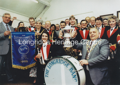241B - Longridge Band - At Woodville with Broadhead Challenge Cup - 1910