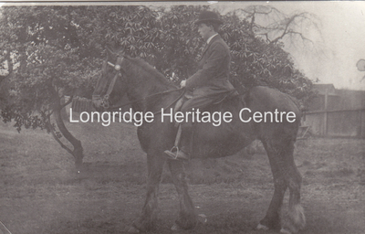 243A - Man on Horse - Towneley Gardens - Unknown