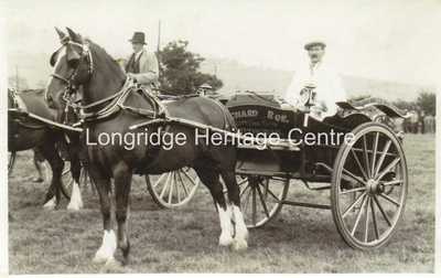 250A - Horse & Milk Float - Dick Roe from Bottoms Farm, Whittingham - Unknown