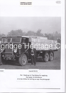 251E - Riding's Lorries - A lineup photographed at Deepdale - 1948