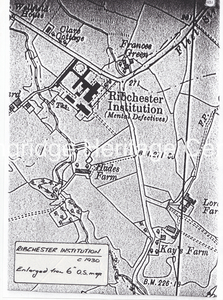 931 - Ribchester Hospital - Map of Site - 1930