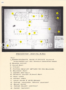 934 - Ribchester Hospital - Details of numbered buildings - Unknown