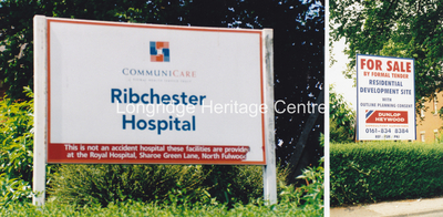 935A - Ribchester Hospital - View from Ribchester Road - 2001