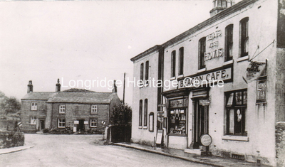 258C - Higher Road - Beacon Café & Quarry Cottages - 1930s or 40s