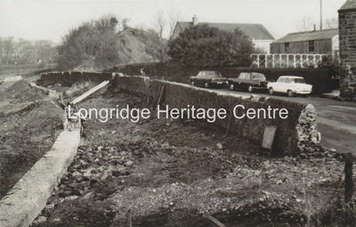 268A - Higher Road - road widening scheme outside Cottage Café - 1969