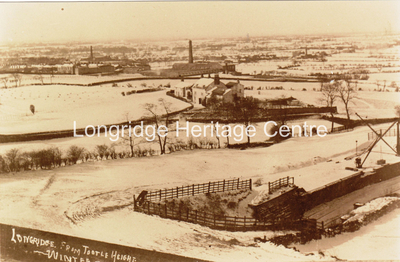 279B - Well Brow Farm and cottages - A snowy view from Tootle Height - Unknown