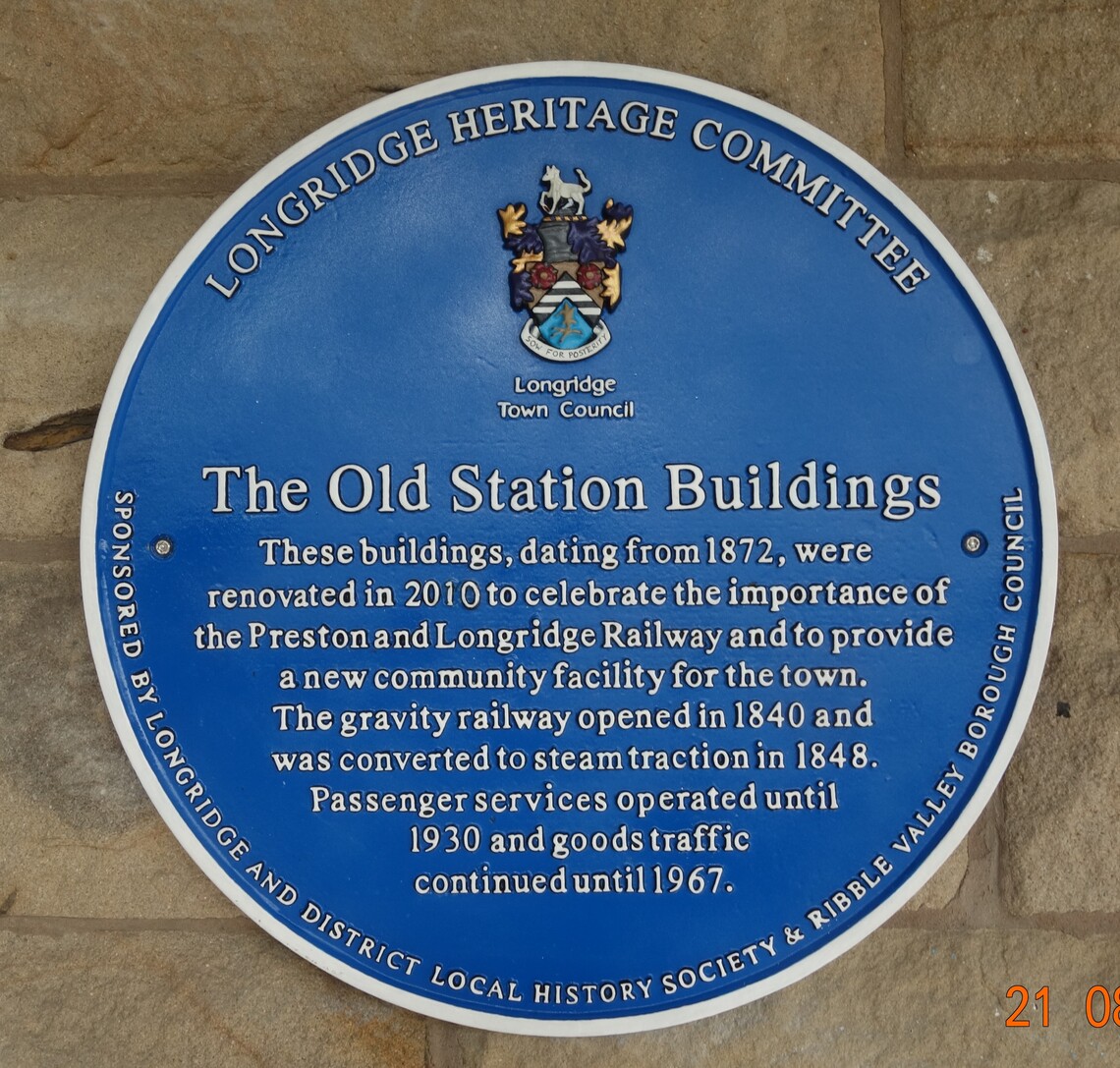 Restored plaque