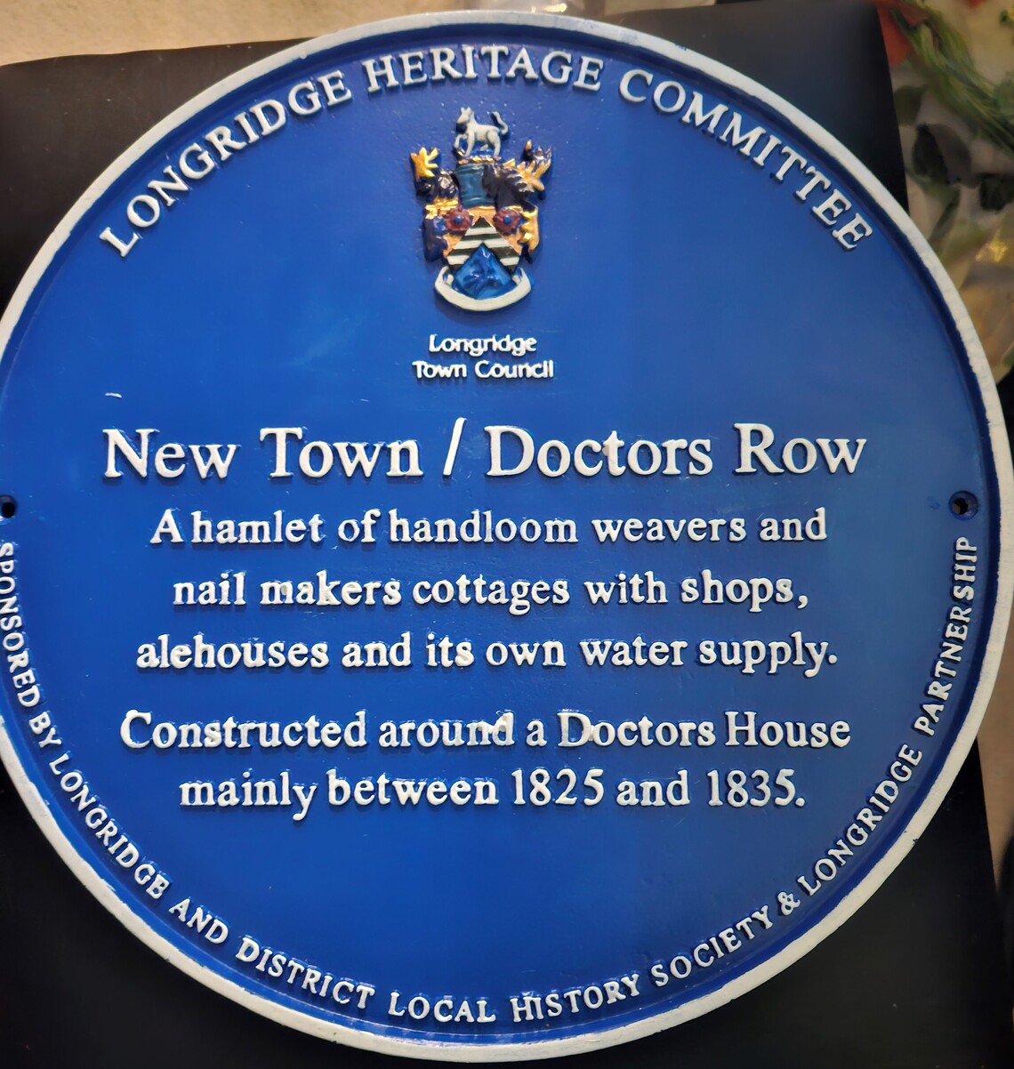 Doctors Row plaque