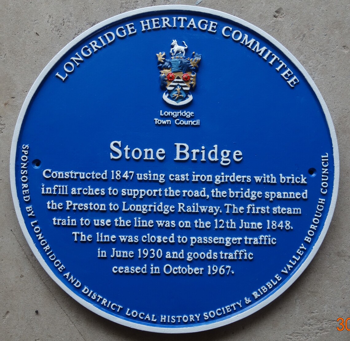 refurbished Stone Bridge