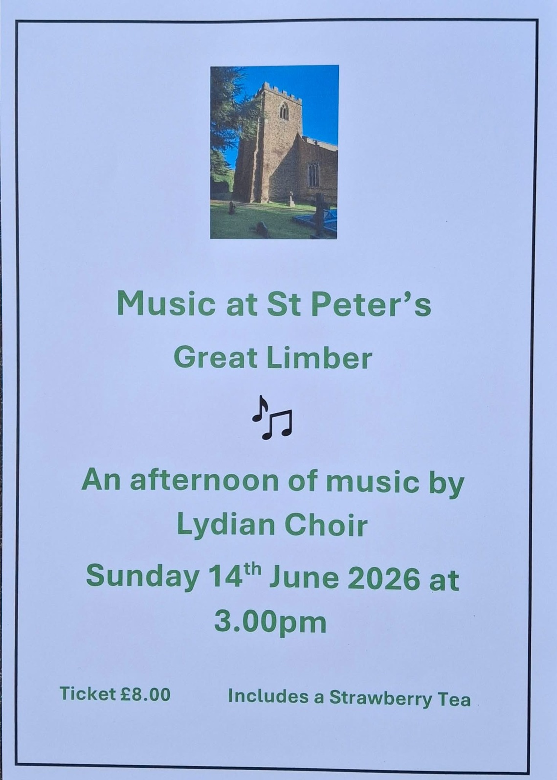 Great Limber concert