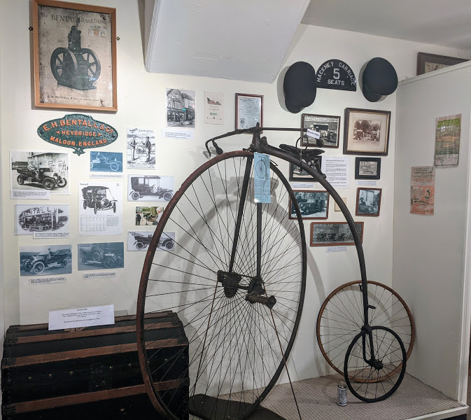 Transport of Yesteryear w. Penny Farthing