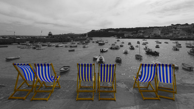 A Postcard from St Ives - Richard Woollven.