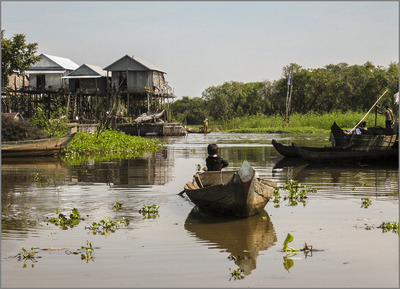 Floating village life in Cambodia - Jill Sullivan