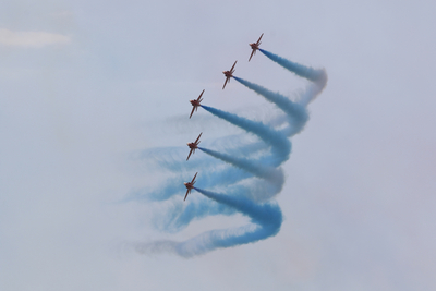Red Arrows at the Clacton Airshow - Duncan Gordson