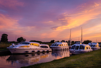 Broadland Evening Glow - Martyn Scurrell