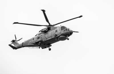 Merlin Mk2 preparing to land - Tim Stott