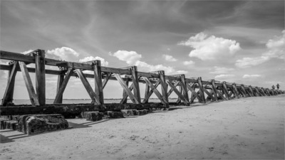 The Old Wooden Pier - Amanda Bancroft