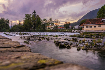 Sunset Over Sava - Samantha Innard
