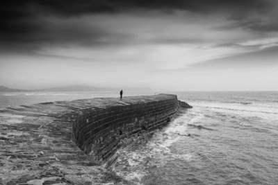 The Cobb's Lone Figure - Martyn Scurrell
