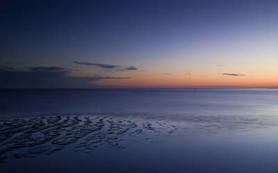 Blue Hour At Brightlingsea - Pat Ainger