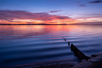 Ripples at Sunset - Tim Stott