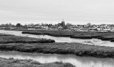 View accross the Marshes to Maldon - Katharine Showell