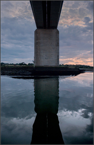 Under the Orwell Bridge - Ann Laverock