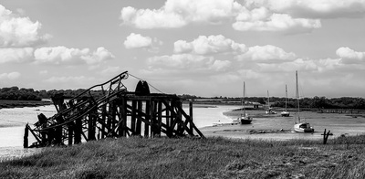 Derelict Sand Jetty at Alresford Creek - Alan Knopp