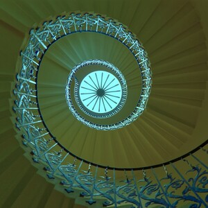 Tulip Staircase, Queens House, Greenwich - Kevin Cannings