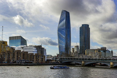 Towering Above Te Thames - Ian Parker