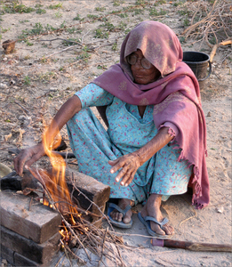 Warming by the fire - Jill Sullivan