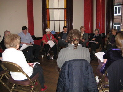 Kingston Amnesty group meets after the exhibition