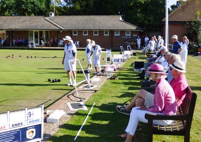 Glorious weather watching the Finals at Marlow.
