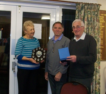 League Winners, John Boult Marion Mansfield and George Malster, Dave Brown sadly not in the photo.