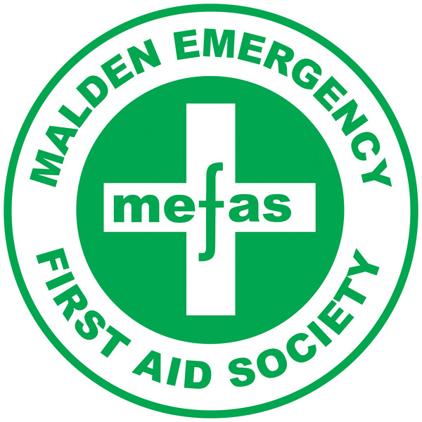 Malden Emergency First Aid Society (MEFAS) logo